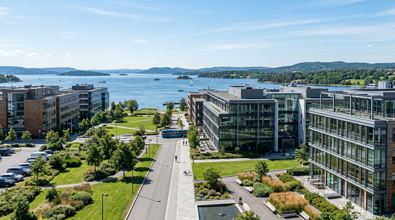 Næringslokaler til leie i Bærum: guide 2026 (Lysaker, Fornebu, Sandvika)