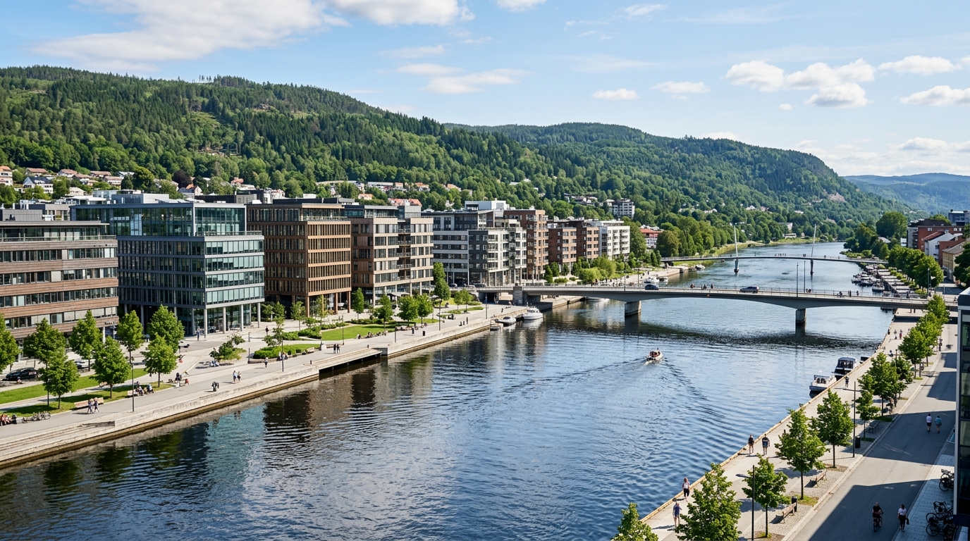 Næringslokaler til leie i Drammen: guide 2026 (sentrum, Brakerøya, Lier)