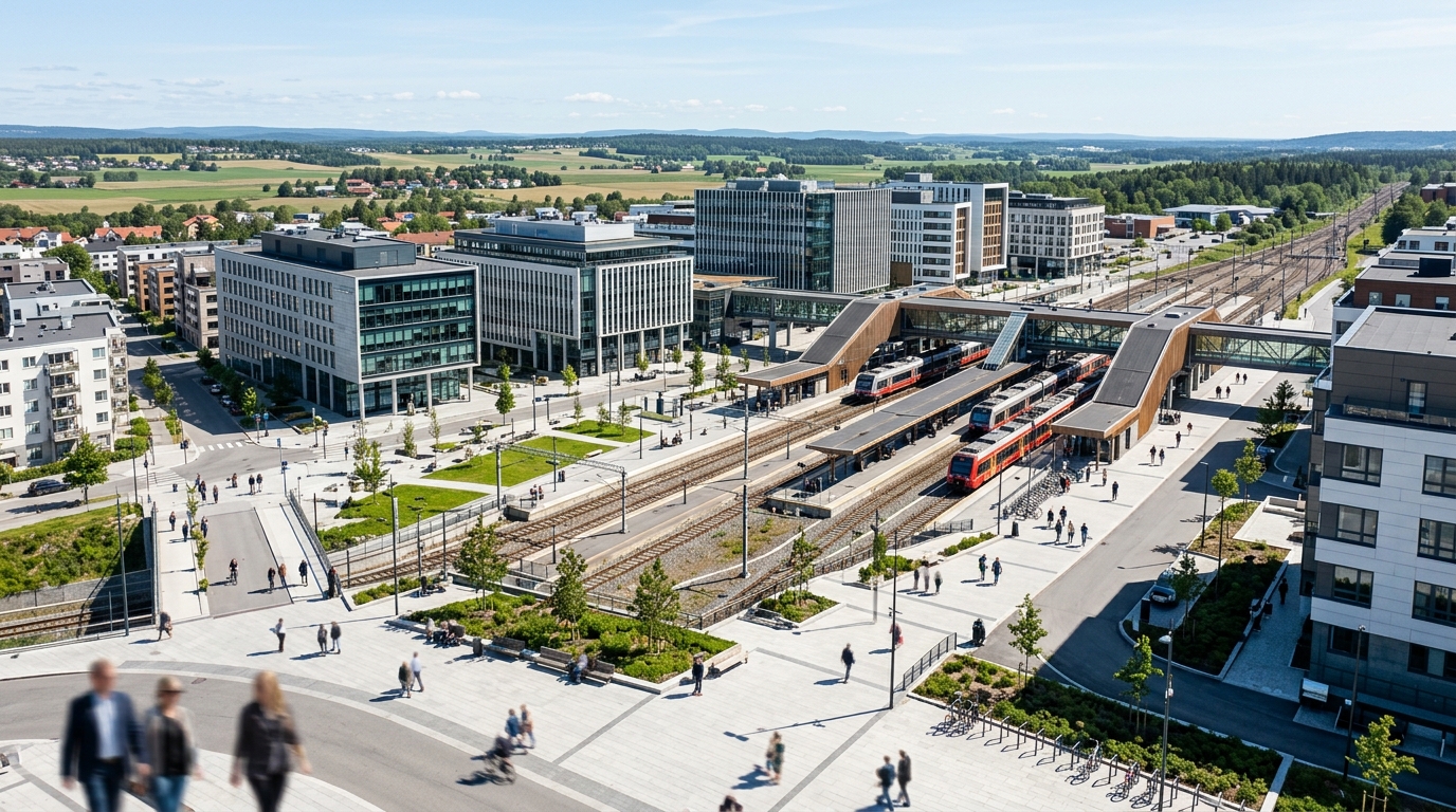Næringslokaler til leie i Lillestrøm: guide 2026 (sentrum og Kjeller)
